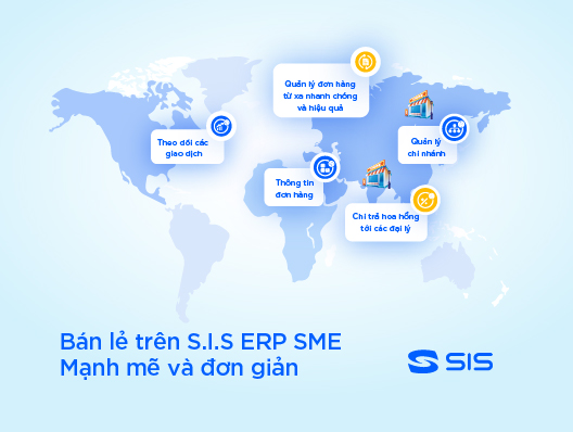 POS - BÁN LẺ trên SIS ERP SME 2023 mạnh mẽ và đơn giản